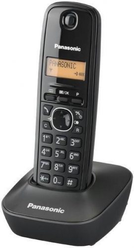 Panasonic KX-TG1611HGH DECT telefon, hívóazonosítós, fekete