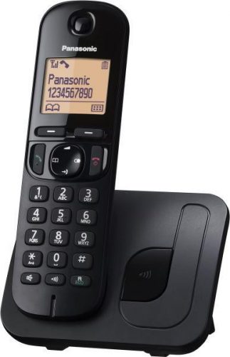 Panasonic KX-TGC210PDB DECT telefon, kihangosítható, hívóazonosítós, fekete