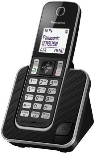 Panasonic KX-TGD310PDB DECT telefon, kihangosítható, hívóazonosítós, fekete