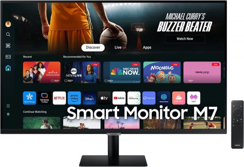 Samsung LS32DM700UUXEN 4K UHD Smart monitor, 2db HDMI 2.0, Wi-Fi, 32"(81cm)