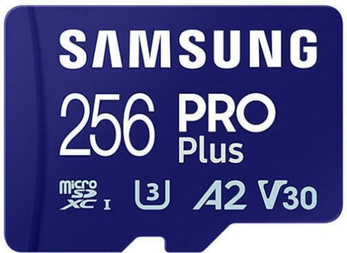 Samsung MB-MD256SA/EU 256GB Pro Plus microSDXC memóriakártya adapterrel, UHS-I U3 Pro+