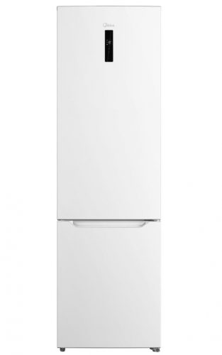 Midea MDRB489FGE01O alulfagyasztós hűtőszekrény, 247/83liter, NoFrost, 41dB, fehér