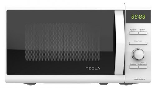 Tesla MW2060MW grilles mikrohullámú sütő, 1000/700Watt, 20 liter, fehér