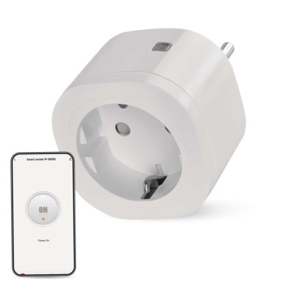 Emos P5533 Gosmart okos konnektor, 250V/16A, 3680W, ZigBee 3.0 (IP-3009S)