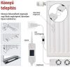 Emos P56PR3 TRIO radiátor alá helyezhető ventilátor, 35 x 2,5 x 7 cm, 36 m3/h, <20 dB, szabályozható (3 db/csomag)