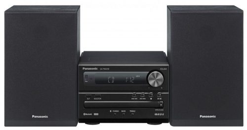 Panasonic SC-PM250EG-K Mikro Hifi rendszer, 20 W, Bluetooth, USB, fekete