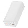 Baseus PPBD050402 Bipow Powerbank, külső akkumulátor, 30000 mAh, 20 W, fehér