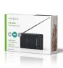 Nedis RDFM1200BK zsebrádió, 1.5Watt, FM/AM, IP20, elemes (2xAA), fekete