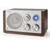 Nedis RDFM5110BN asztali retro FM rádió, 15Watt, AUX bemenet, barna