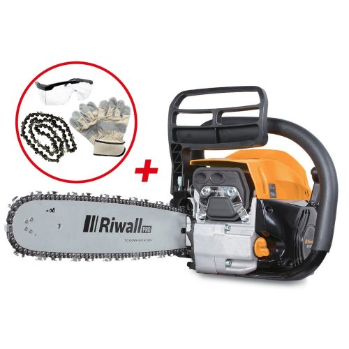 Riwall PRO RPCS 5140 SET benzinmotoros láncfűrész, 49cm3, 2kW, 40cm-es láncvezető (PC42A2201058B_set)