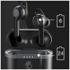 Skullcandy S2IVW-N740 Indy Evo True Wireless Vezeték nélküli fülhallgató, Bluetooth, 30 óra, fekete