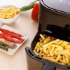 Solac FA1400 Air Fryer, forrólevegős sütő, 4,7 l, 1450 W, 80- 200 °C, 10 program, időzítő