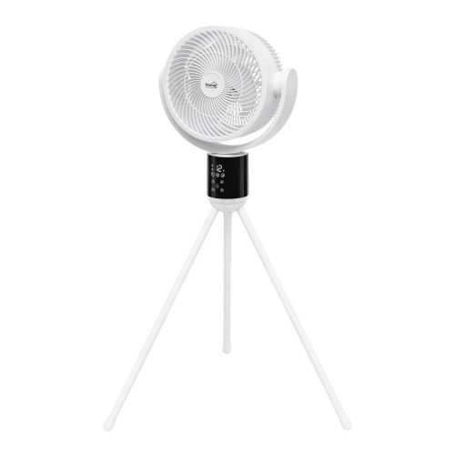 Somogyi SFR88DC álló ventilátor, 50Watt, 18cm, 12 fokozat, oszcillálás, távszabályzó, fehér