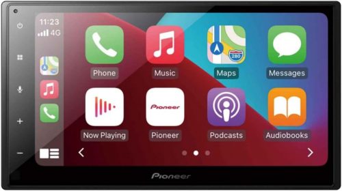 Pioneer SPH-DA160DAB autós multimédia fejegység, 2DIN, 6,8" kijelző, USB, Bluetooth, Apple CarPlay, Android Auto