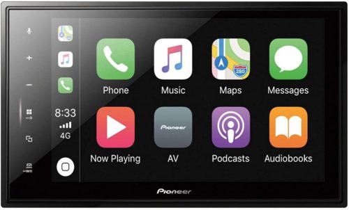 Pioneer SPH-EVO82DAB multimédiás fejegység, 1DIN, 8" érintőképernyő, Android Auto, Apple CarPlay