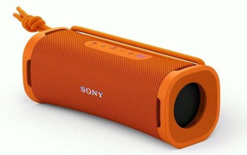 Sony SRSULT10D FIELD 1 hordozható vezeték nélküli Bluetooth hangszóró, narancs