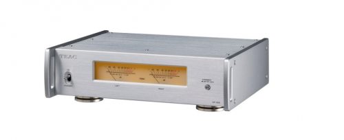 TEAC AP-505 sztereó erősítő, végfok, 2x115Watt, aluminium ház, ezüst