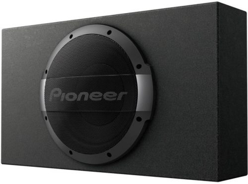 Pioneer TS-WX1010LA aktív autós mélysugárzó láda, zárt, 25cm, 1200Watt, lapos kivitel