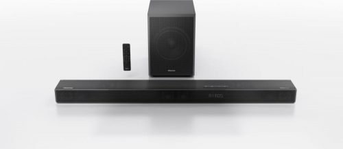 Hisense U3120G hangprojektor, Dolby Atmos, 3.1.2 csatorna, 420Watt, vezeték nélküli mélysugárzó, BT 5.0, fekete