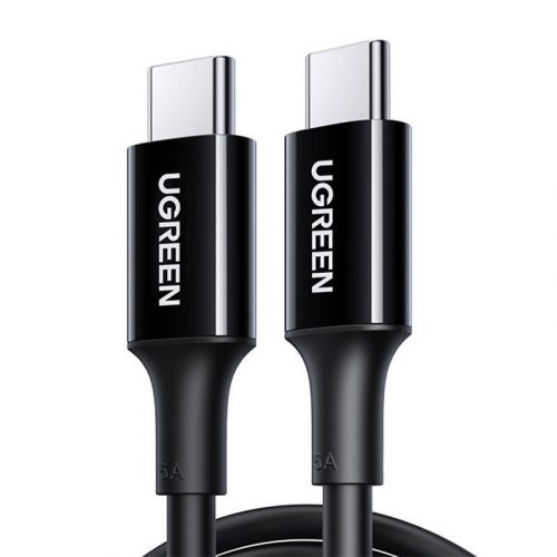 Ugreen US300 USB-C - USB-C kábel, 100W, 5A, 1méter, fekete (80371)