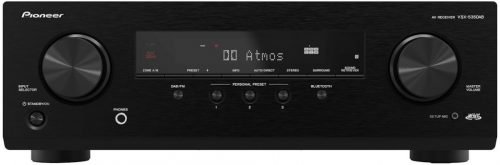 Pioneer VSX-535DAB(B) házimozi erősítő, 5.2 csatorna, 5x150Watt, Dolby Atmos, 8K/4K Ultra HD, fekete