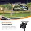 70mai Rearview Dash Cam S500 Set menetrögzítő kamera + RC13 hátsó kamera szett, 9.35'' érintőképernyő, 3K, 30fps, Sony IMX675 érzékelő