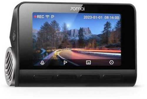 70mai Dash Cam 4K A810 menetrögzítő kamera, 4K, Sony CMOS szenzor, Wi-Fi, kijelző, fekete