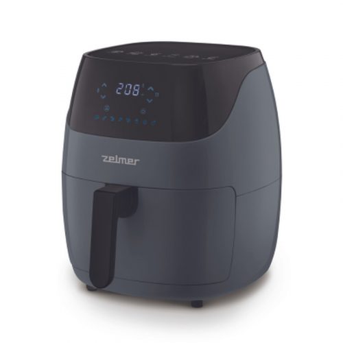 Zelmer ZAF5502G Air fryer forrólevegős fritőz, digitális vezérlés, 1500W, max 200 °C hőmérséklet, 5 literes edény