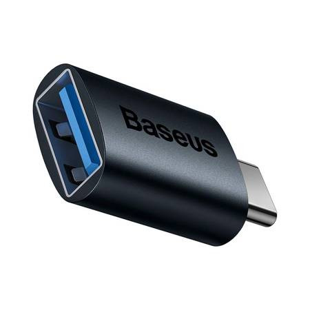 Baseus ZJJQ000003 Ingenuity USB-C - USB-A OTG adapter, kék