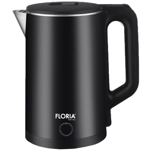 Floria ZLN4919 vízforraló, 1500 W, 2 liter, dupla falú házzal