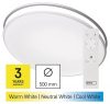 EMOS ZM5166 LED mennyezeti lámpa, ALVI, 50cm, 36W, 140-2880 lm, dimm, állítható színhőmérséklet