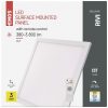 Emos ZM5173 LED mennyezetre panel, RIVI, 40W, 380-3800 lumen, 60x60cm, állítható színhőmérséklet