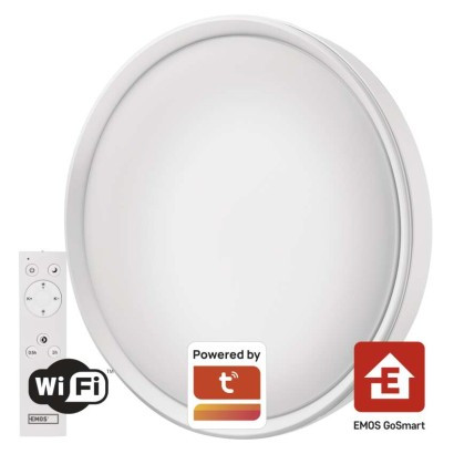 EMOS ZM5192 Gosmart okos LED mennyezeti lámpa, 50cm, 45/160Watt, 2700-6500K, Wi-Fi