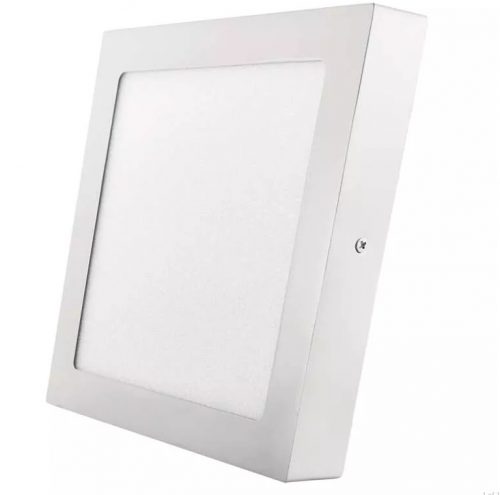 Emos ZM6141 mennyezetre szerelhető LED lámpa, 18 W, 1500 lumen, 225x225 mm, IP20, meleg fehér